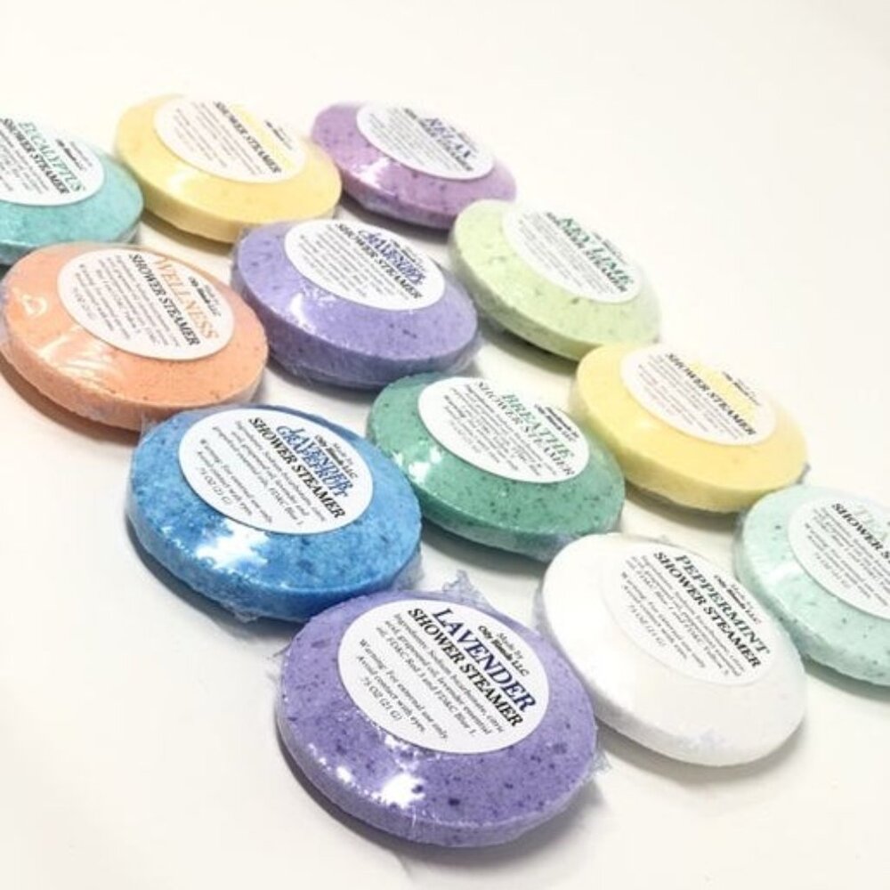 LEMON ROSEMARY Essential Oil Shower Steamer - NEW WITH TAGS